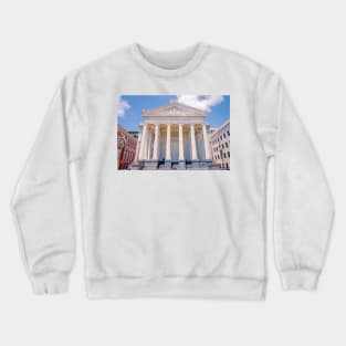 Gallier Hall New Orleans Louisiana by Debra Martz Crewneck Sweatshirt